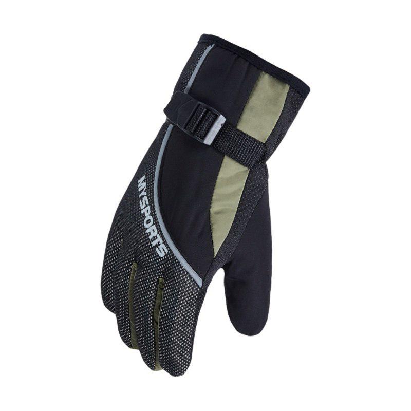 Buy Ski Gloves Winter Outdoor Windproof Splash Water Ski Gloves Skiing
