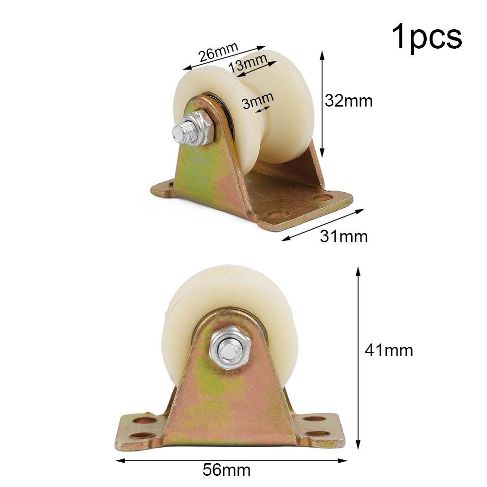 Track Pulley Grooved Roller V Nylon 1 Pcs 30mm 45#