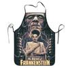 O Filho de Frankenstein Pôster Filme de Terror Avental de Cozinha Chefe Assando Avental com Babador Limpeza da Cozinha Avental para Mulheres Homens Pintura