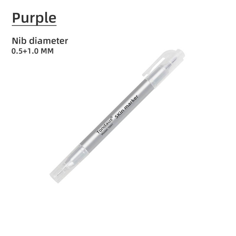 Waterproof Permanent Makeup Marking Pen - Anti-Numb, Easy-Color, Water-Based