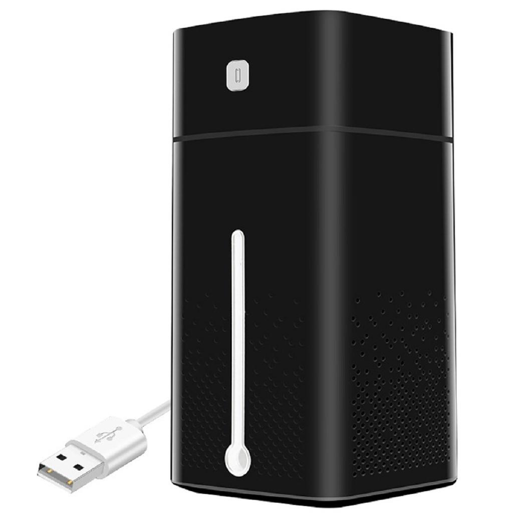 

1 л Увлажнители воздуха с холодным туманом Увлажнитель воздуха Ультразвуковой диффузор для ароматерапии эфирными маслами Большая емкость 7-цветная светодиодная подсветка чёрный