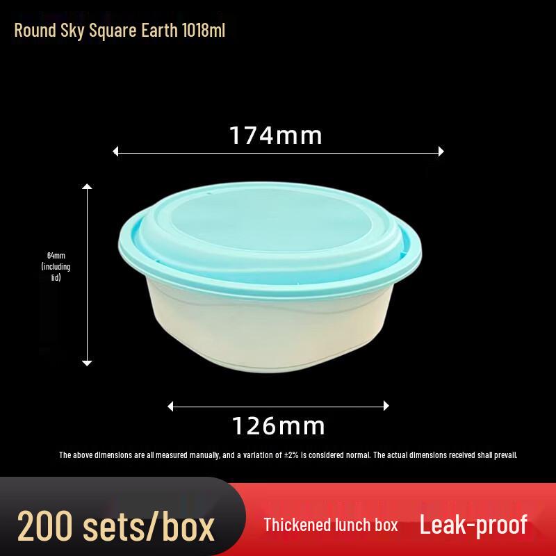 

Premium Thickened Disposable Food Containers