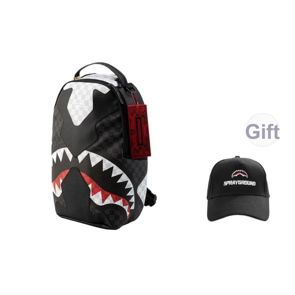 New SPRAYGROUND PVC Backpack Regular Unisex Black W1035701