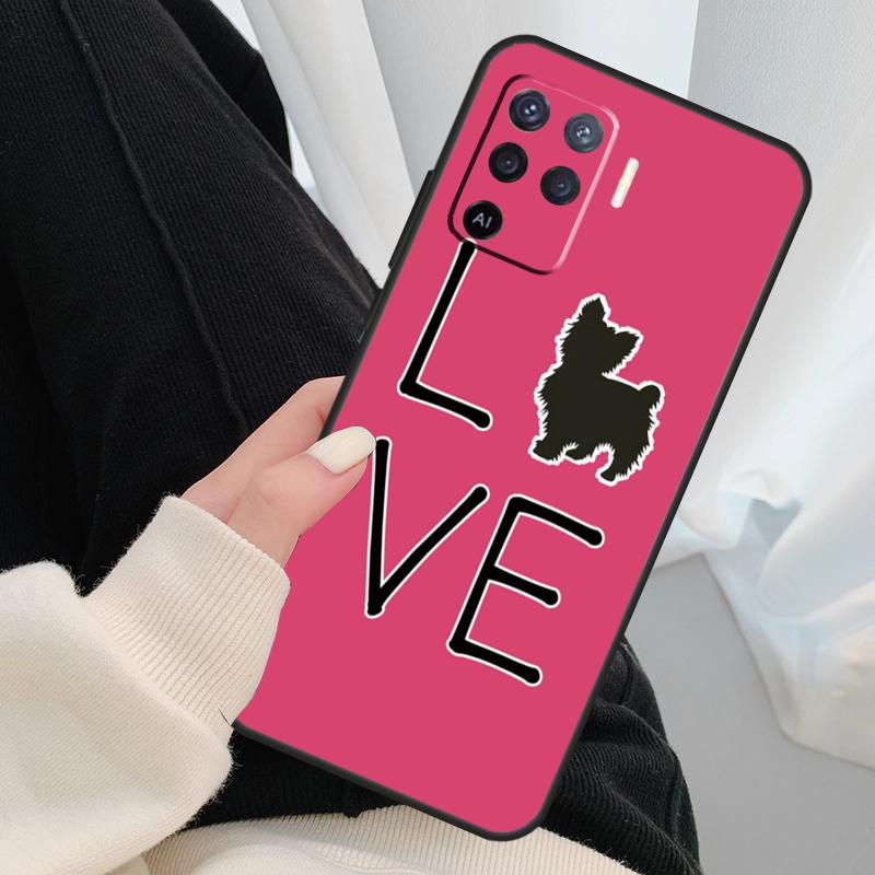 

Cute Yorkshire Terrier Case For Oppo A54 A74 A94 A18 A57 A17 A77 A38 A58 A78 A98 A80 A60 A40 A96 A76 A16 A15 A5 Pro OPPO A96 4G