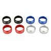 1 Set for BMW 1 2 3 4 Series F30 F34 F46 X1 F47 GT Car Air Conditioning Switch Knob Decor Ring Audio Volume Button Trim Cover