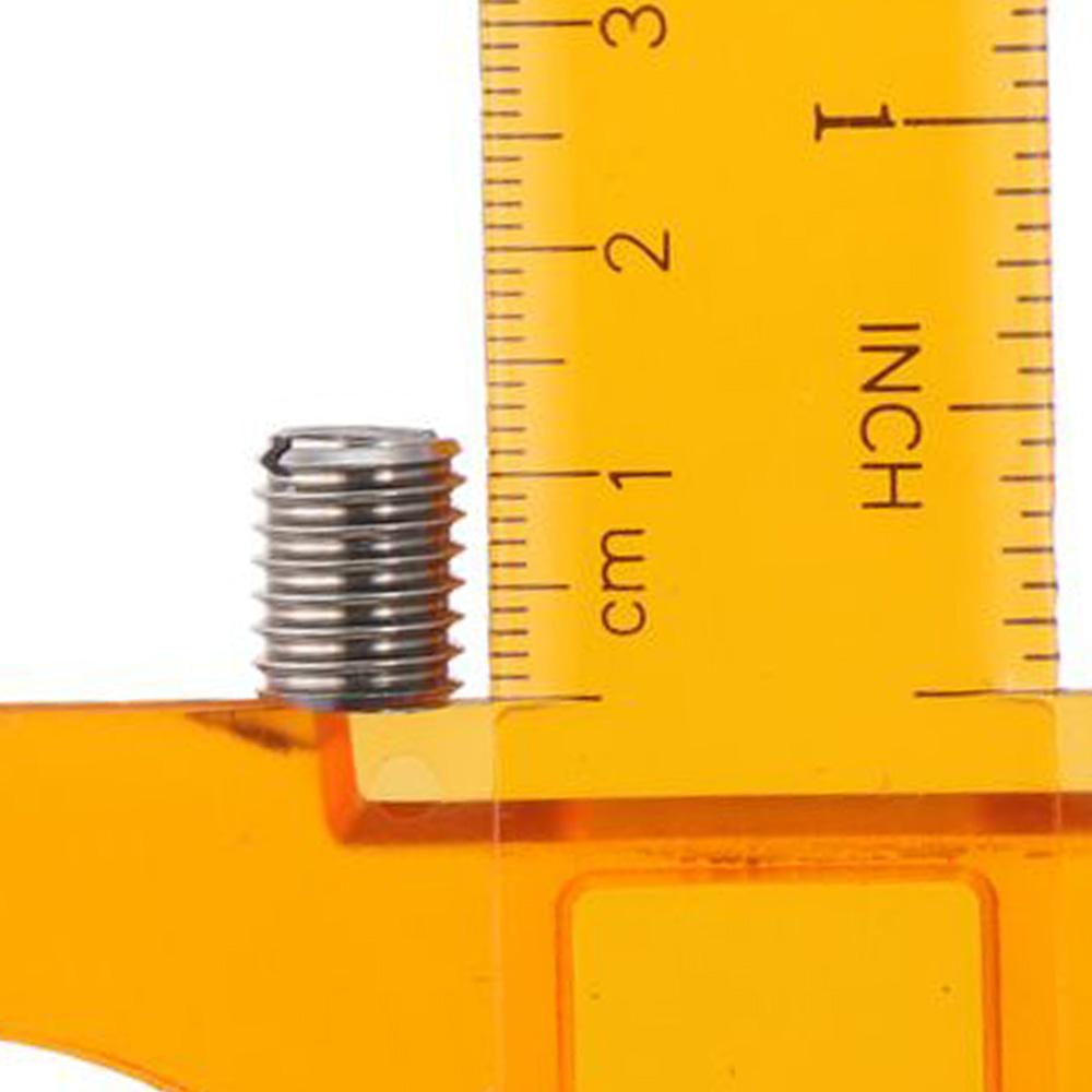 5Pcs Stainless Steel Thread Repair M8  Female Insert Kit Thread Adapters Sleeve  Adapters