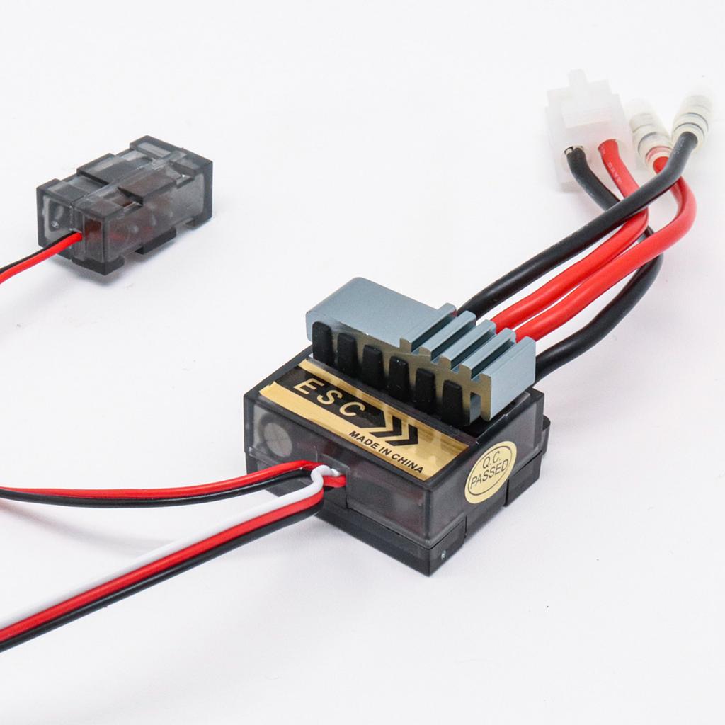 Zweiwege-320A-ESC-Mini-Bürsten-Elektro-Drehzahlregler für RC-Auto-modifiziertes Spielzeug für erwachsene Kinder, die Zubehör spielen