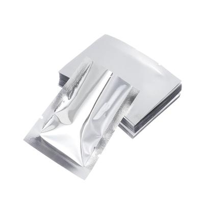 100PCS Silver Heat Seal Aluminium Foil Bags Vacuum Sealer Pouches Food Grade Storage Bag Kitchen Supplies
