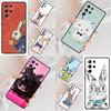 Heart Bowtie Rabbit Cell Phone Case for Samsung Galaxy S26 Ultra S25 S24 S23 S22 S21 S20 Note10 Cover