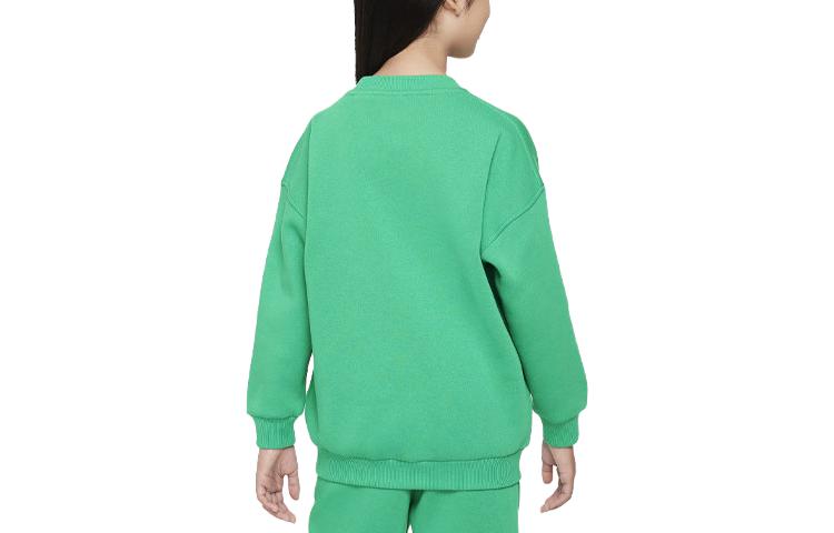 Nike Sweatshirt Sportswear Club Fleece Neon Green Kids' FD2923-324