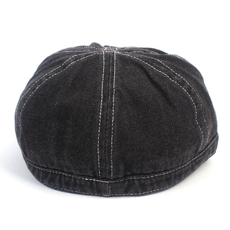 Universal Chemistry Washing Black Denim Bike Cap Bike Cap