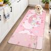 Flannel Kitchen Mat My Melody Soft Area Rug Non Slip Floor Carpet Home Decoration
