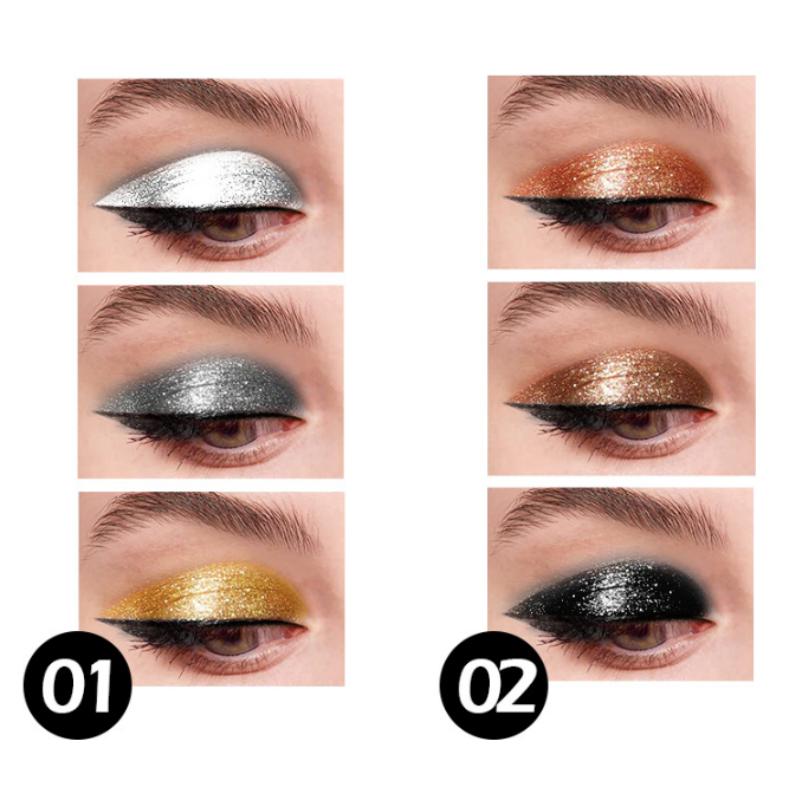 Women Eye Makeup Liquid New Shadow Glitter Sequins Eye Shadow Eye Brightening Female Makeup Eye Makeup Eye Shadow Liquid Eye Cosmetic