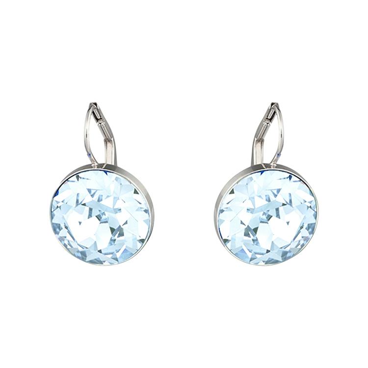 Swarovski Bella Earrings Womens Blue One Size синий