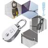 Aquafix Pulleys, Set of 2, Stainless Steel, Corrosion-Resistant, Durable, Abrasion-Resistant, 250kg Load Capacity, for Cargo Transport and Lifting (M3