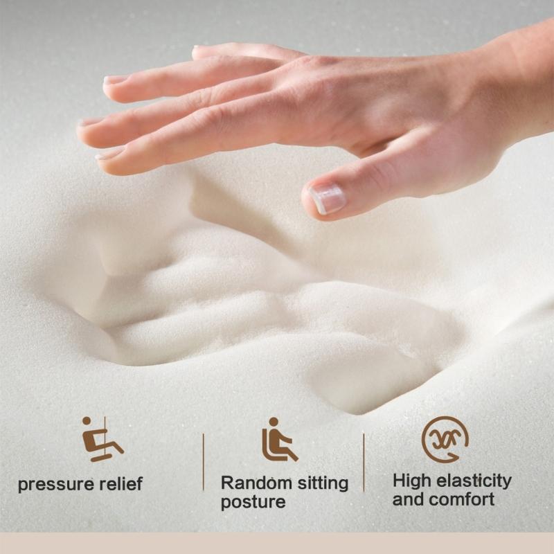 Memory Foam Chair Sitting Cushion for Comfort for Home or Office Chair Protector Setting Breathable Sitting Pad