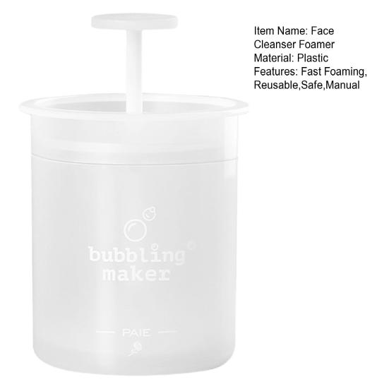 Nützliche, bequeme Reinigung, schnelles Schäumen, breite Anwendung, Reinigungsmilch-Schaummacher, Heimbedarf, manueller Bubbler