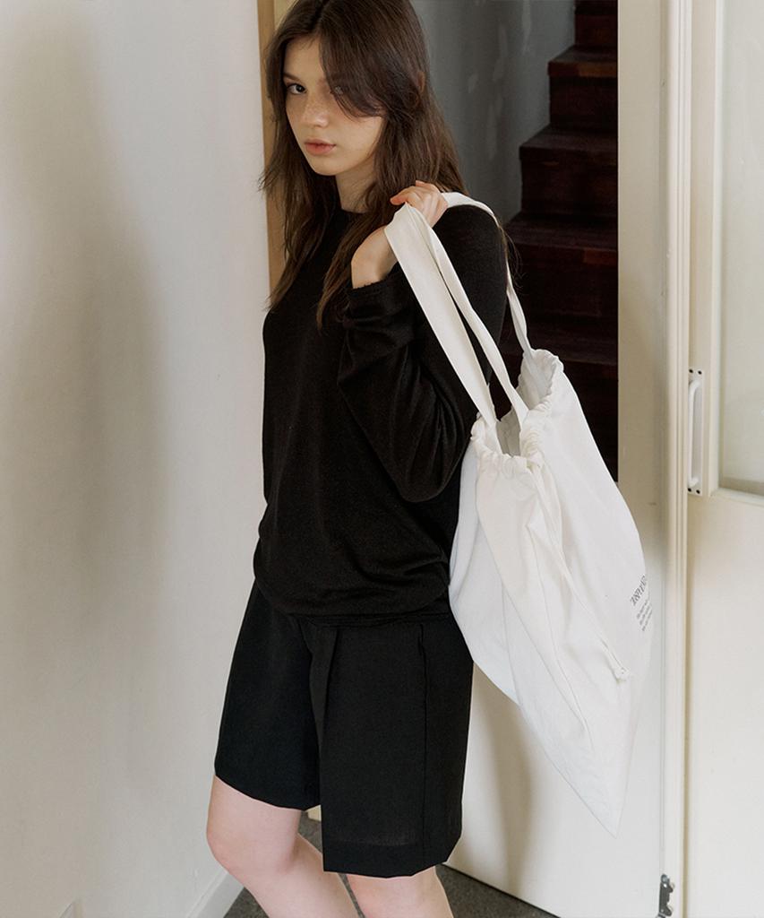 108Paundeu Calm Bermuda Shorts_Black