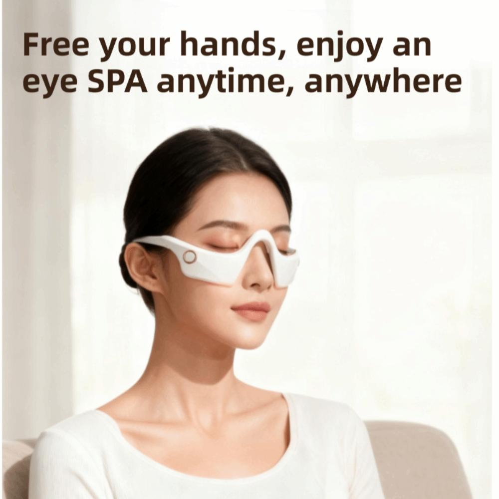 USB Rechargeable LED Eye Care Device 3 Modes Eye Massage Beauty Machine Eye Bags Removal