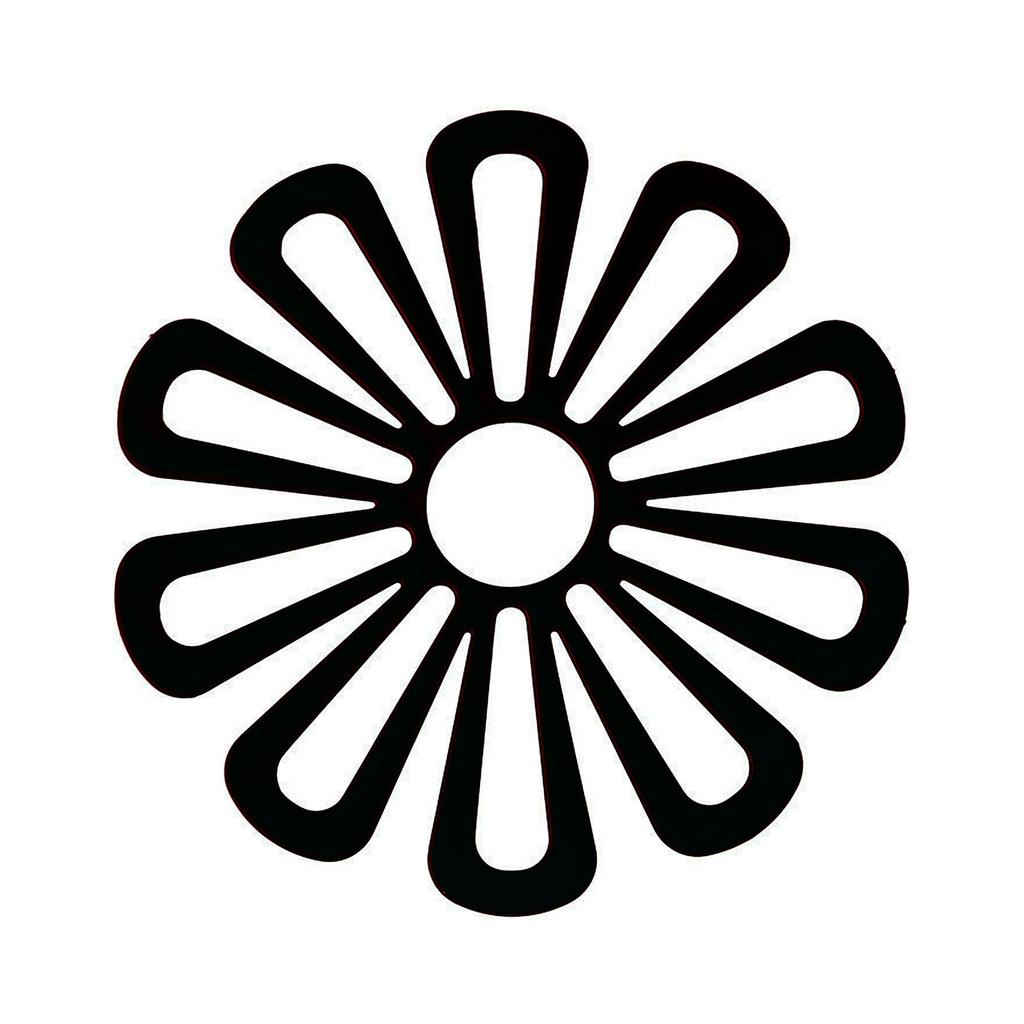 Thickened Table Mat Dining Table Insulation Pad Anti-scalding Pad Household Plate Mat Flower Type Nonslip Tea Mat