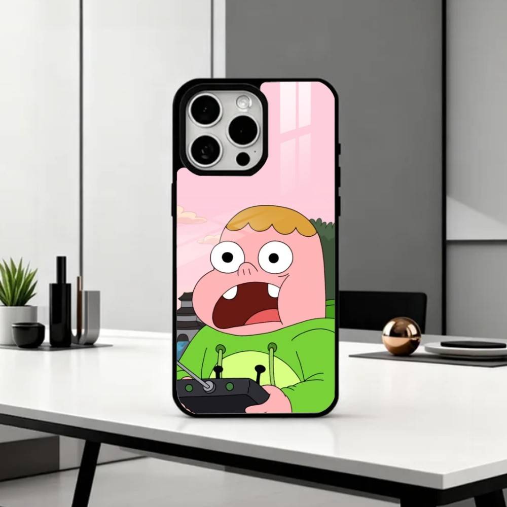 Sassy cartoon C-Clarences Phone Case For iPhone17,16,15,14,13,12,11 Plus,Pro Max Magnetic For Magsafe Wireless Charging