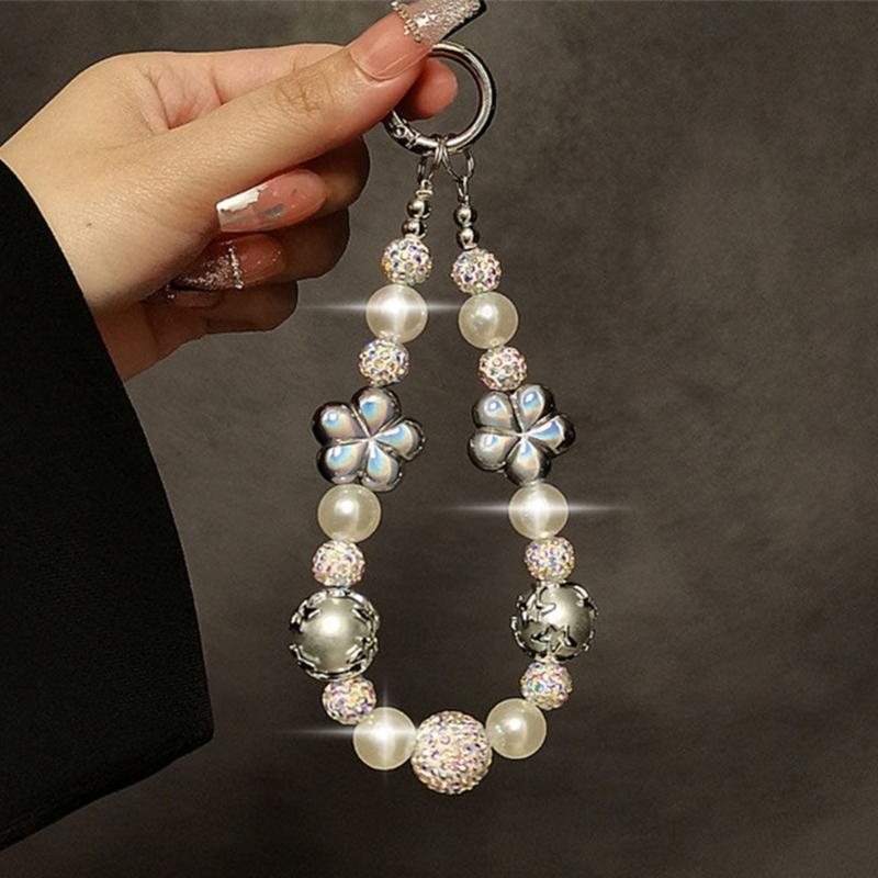 Plastic Phone Case Strap Short Lanyard for Girl Women Secure Cellphone Carrying Mobile Chain Fashionable