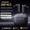 GT23 Wireless Bluetooth Earphones: Ultra-Long Battery, High-Quality Sound, Low Latency for Gaming and Music.