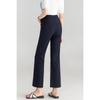MengShuYa Women's High-Waist Anti-Wrinkle Cropped Flare Trousers