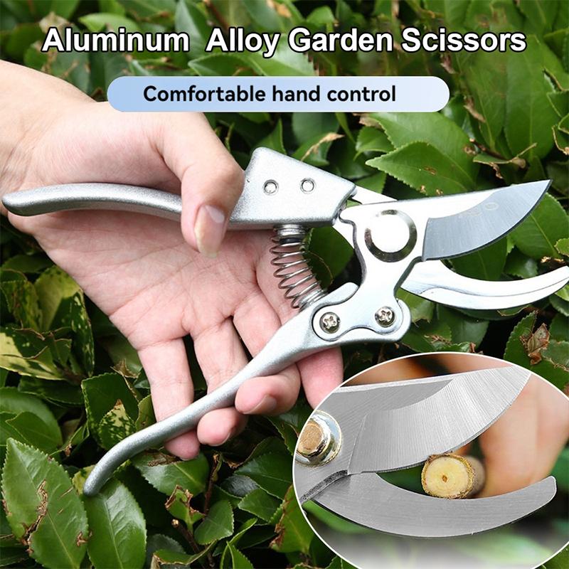 1Pc SK5 High Carbon Steel Gardening Pruning Shears - Sharp Cutter For Plant Branches Trimming & Garden Maintenance Tool