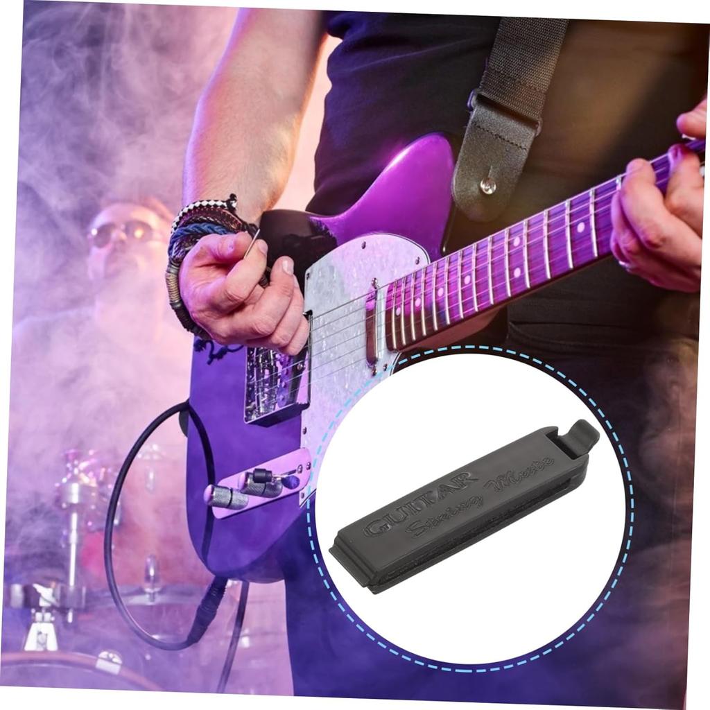 Bass Guitar String Guitar Mute Pad Bass Guitars Strings Sponge Black Bass Guitar String Mute Dampener Guitar String Dampener Mute Electric Guitar