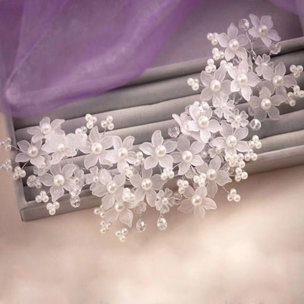 Elegant Bridal Headwear Luxury Flower BarrettesBridal Headwear Wedding Headdress  Hair Accessories