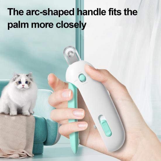 Pets Nail Clippers Adjustable Claw Clippers Round-Hole Trimmer with Dust Storage Safe Nail Trimmer for Cats Dogs Rabbits