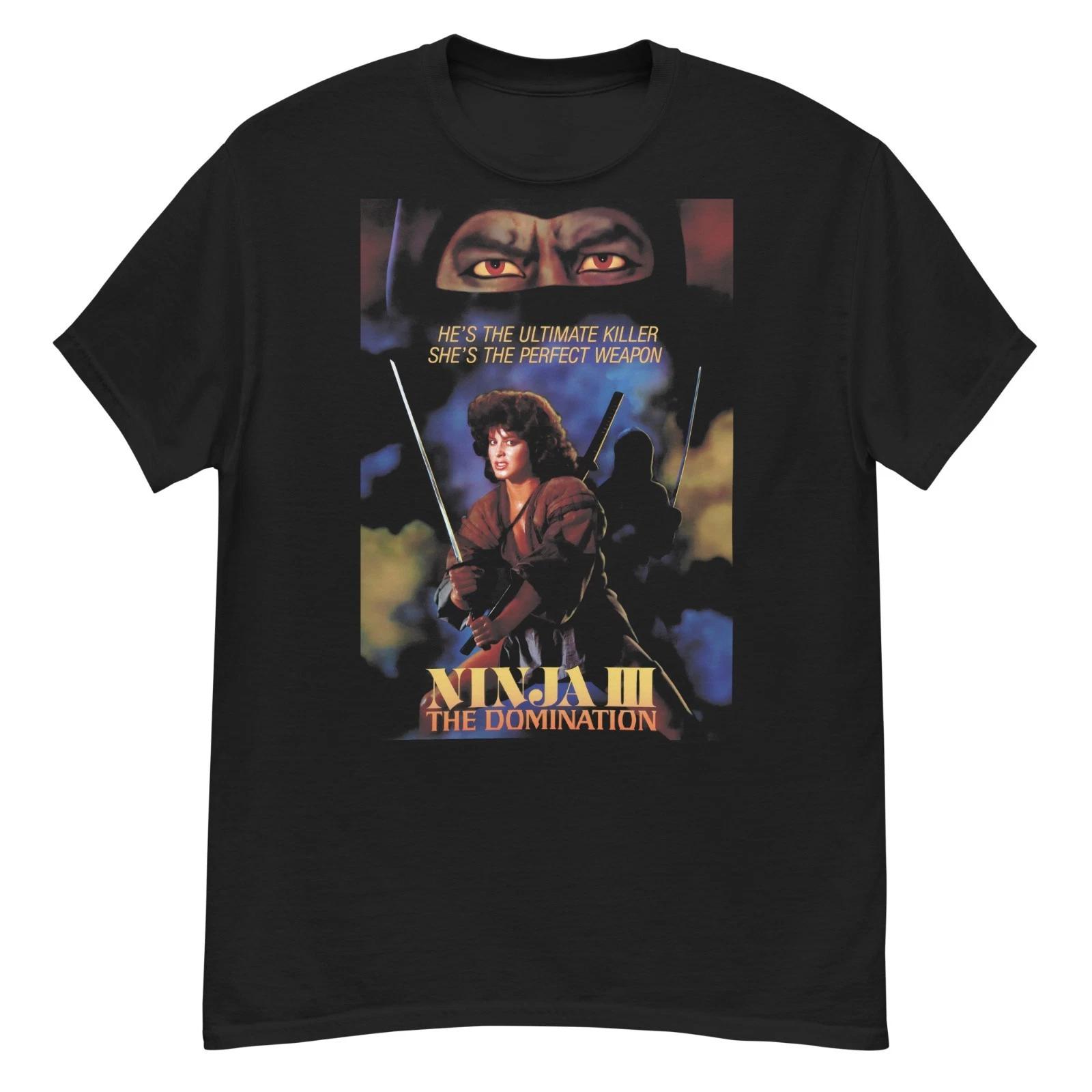 Ninja III: The Domination cult film fan art t-shirt S