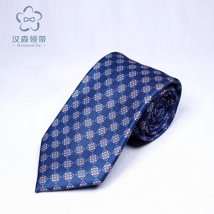Wedding Red Tie Wedding Banquet Cashew Flower Print Polyester Men'S Professional Tie