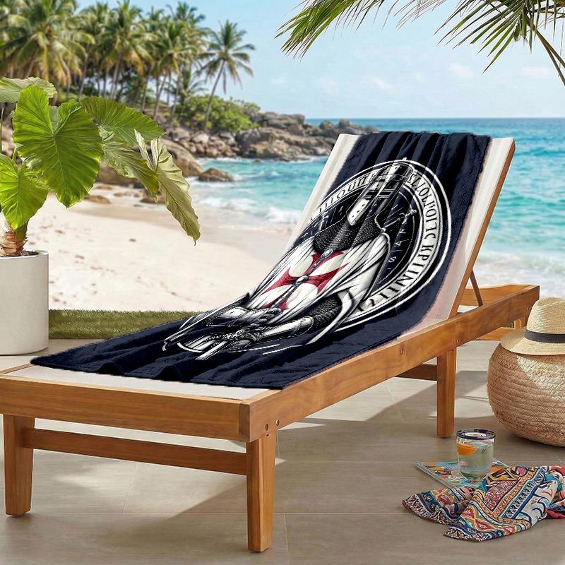Cross Templars Knight Fashion Beach Towel: Ideal for Summer Adventures Soft, Absorbent and Quick Drying Suitable for Swimming and Bathing