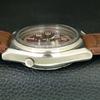 VINTAGE SEIKO 5 AUTOMATIC 7009A JAPAN MENS MAROON COLOR DIAL WATCH a708571-1