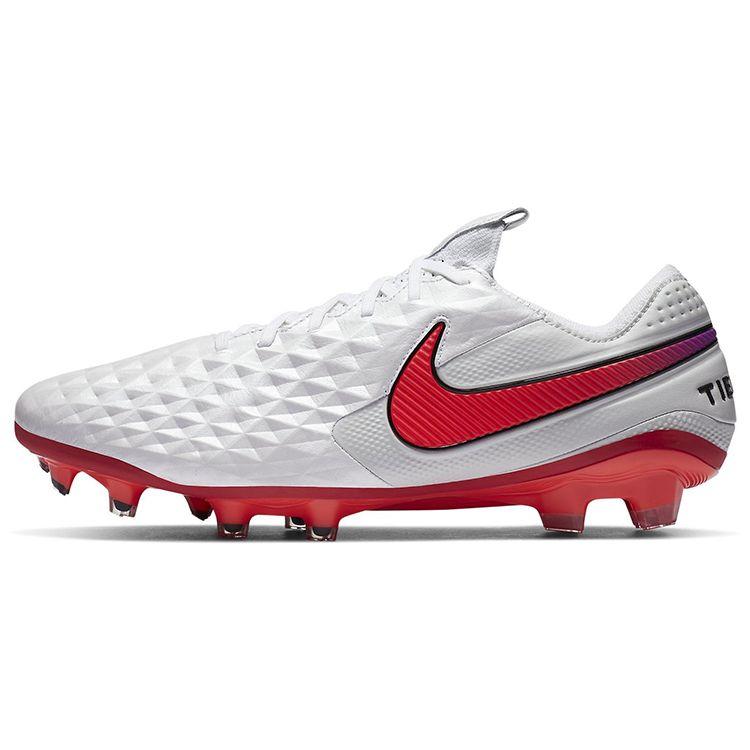 

Мужские кроссовки Nike Tiempo Legend 8 Elite FG White Flash Crimson Photon-Dust AT5293-163