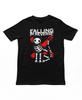 Falling in Reverse Camiseta Gato Rayos X Hombre Rock and Roll Música Banda Camiseta Nueva Negra