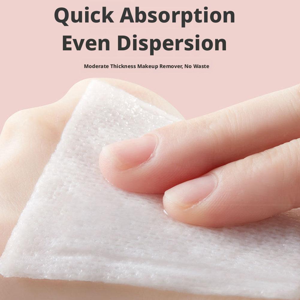 50/100/222pcs Disposable Soft Makeup Cotton Pads 3-Layer Facial Cleansing Wipes Gentle Remover Pads Cosmetic Cleaning Tool