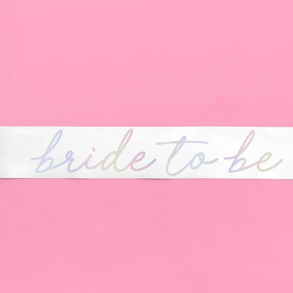 Schimmernde Schärpe für die Braut, Brautjungfer, modische Brautschärpe, Heißprägung, Körperschärpe, Junggesellenabschied, Schultergurtschärpe