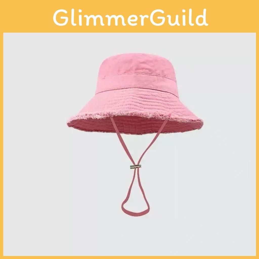 Cotton Waterwashed Fisher Cap With Sunshade For Summer Outdoor Sun Protection And Casual Wear
