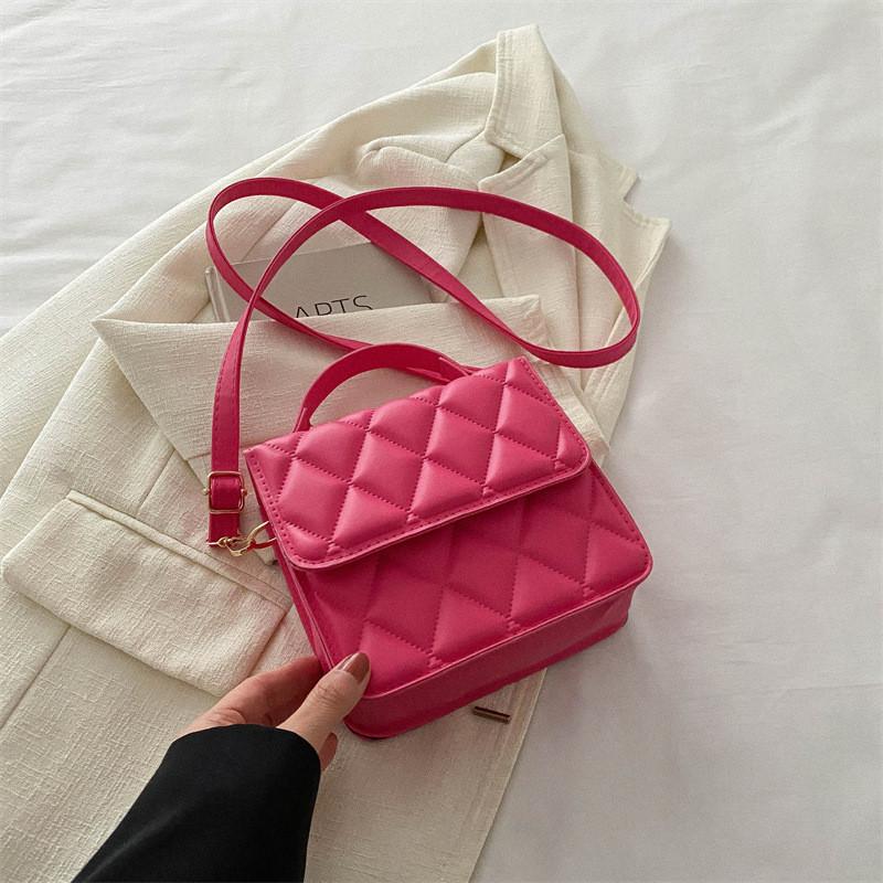 Chic Minimalist Shoulder Crossbody Bag For Women Perfect For Everyday Use маджента