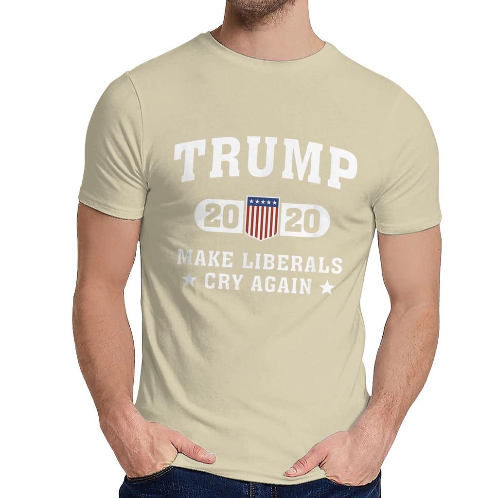 Anime Trump Make Liberals Cry Again Tee Shirt For Men Crazy Great T Shirt Classic