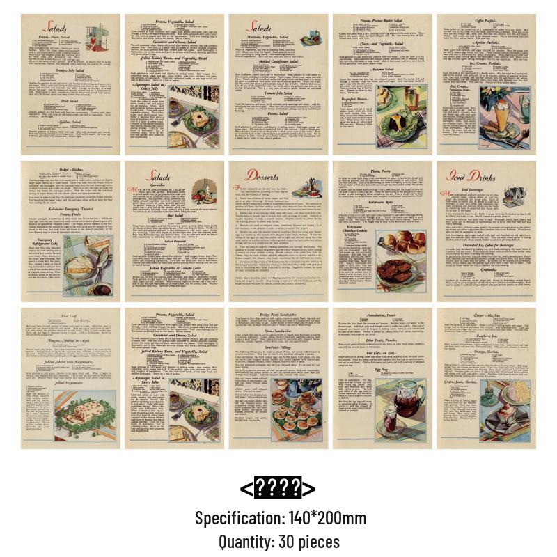 Retro Journaling Collage Paper: Vintage-Style English Letters & Newspaper Backgrounds