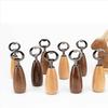Creative Beer Bottle Opener Stainless Steel Wooden Bottle Opener Beer Can Opener  Kitchen Tools