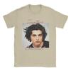 Timothee Chalamet Attore Americano Uomo Maglietta Tee Shirt Casual Manica Corta Girocollo 100% Cotone Nuovi Arrivi Top