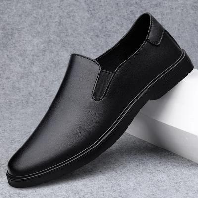 Mocasines de Moda de Alta Calidad para Hombre Zapatos Casuales de Exterior de Cuero Genuino Zapatillas Cómodas para Hombre que Combinan con Todo Zapatos Clásicos Slip-on para Hombre