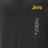 Nike Nba Courtside Los Angeles Lakers Letter Print Loose Fit Crew Neck Casual American Vintage Long Sleeve T-Shirt Men T-Shirt Black DR6346-010