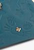 Bifold Wallet Playing Cat Dark Green one size [ANNA SUI] Women's