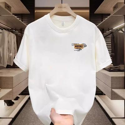 Summer Men Women Round Neck Short Sleeve Print T Shirt Breathable Sport Tops